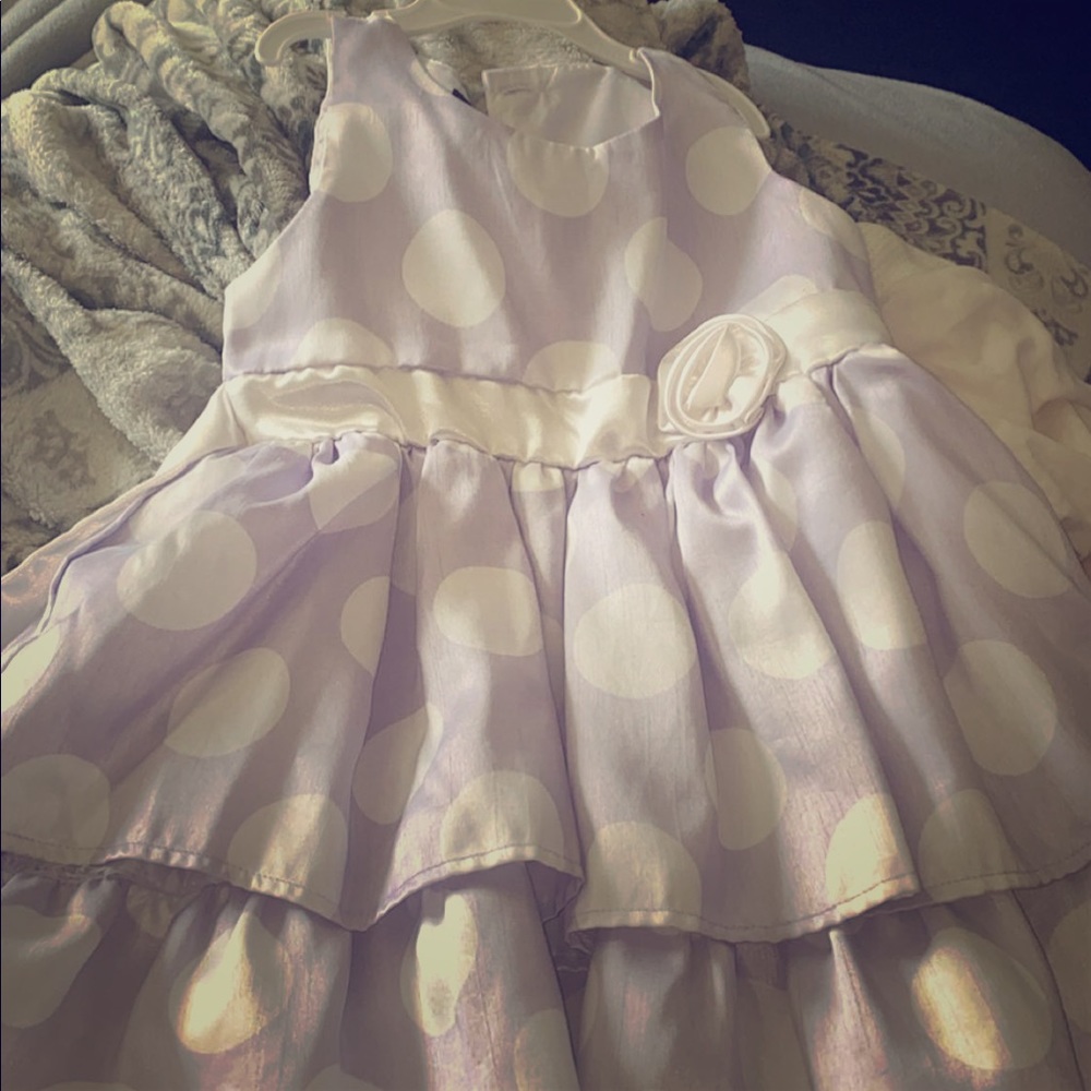 Polka dot dress size 6x